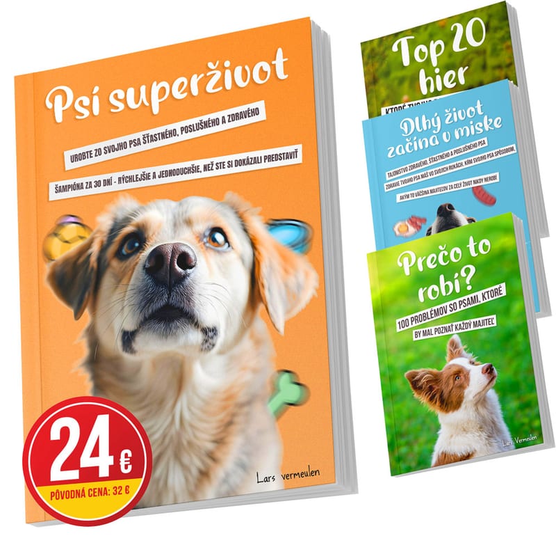 Psí superživot — kniha a 3 bonusové e-knihy za 24 €